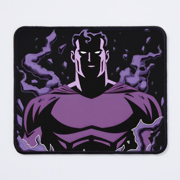 Item preview, Dark Power Hero – Bold Purple Comic Art with Shadow Aura designed and sold by Field-23.