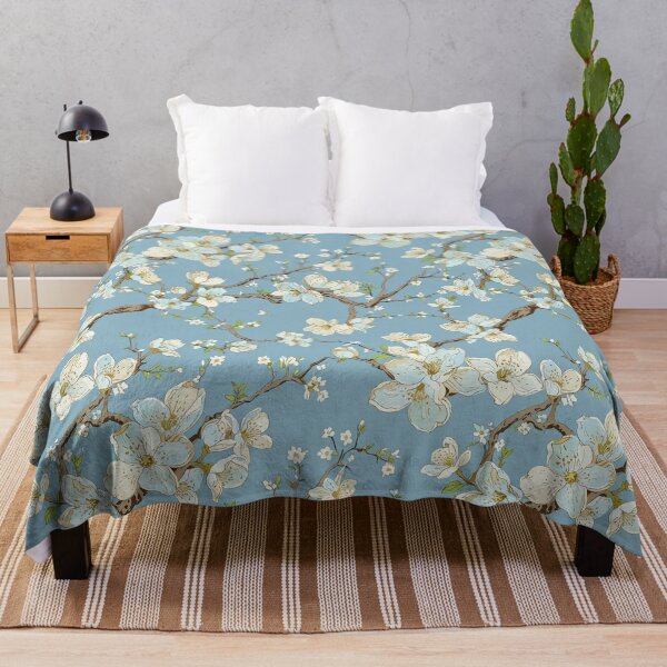 Aperçu de l'œuvre Fleurs d'amandier de Van Gogh créée et vendue par CoolPixels.