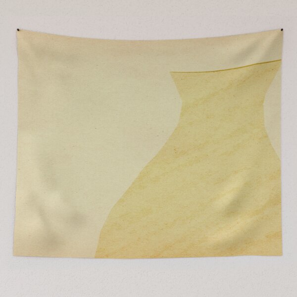 Item preview, Greenish vase silhouette designed and sold by WhalesWay.
