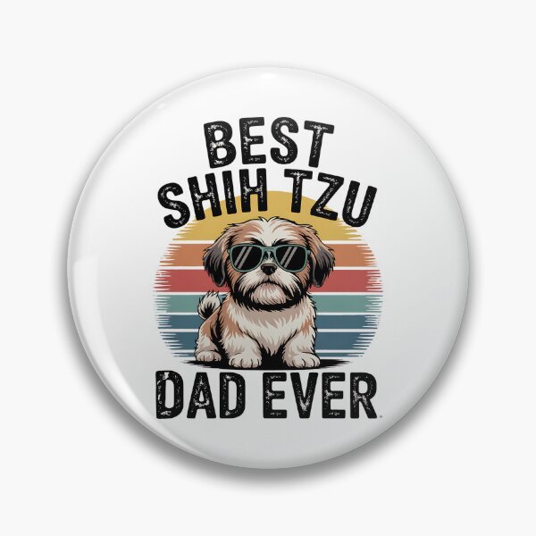 Item preview, Shih Tzu Dad Funny Dog Design Father's Day designed and sold by BakeryDozen.