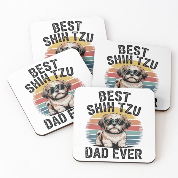 Item preview, Shih Tzu Dad Funny Dog Design Father's Day designed and sold by BakeryDozen.