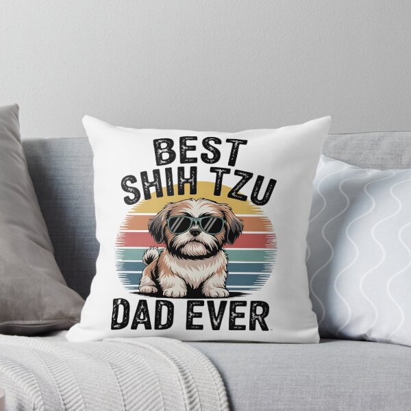 Item preview, Shih Tzu Dad Funny Dog Design Father's Day designed and sold by BakeryDozen.
