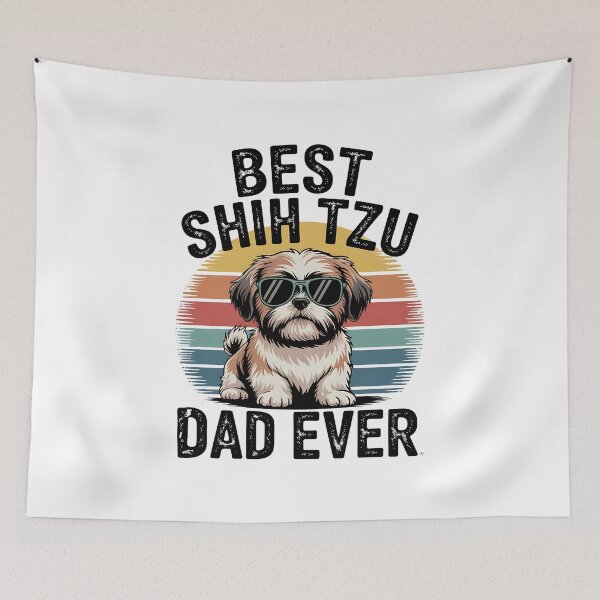 Item preview, Shih Tzu Dad Funny Dog Design Father's Day designed and sold by BakeryDozen.