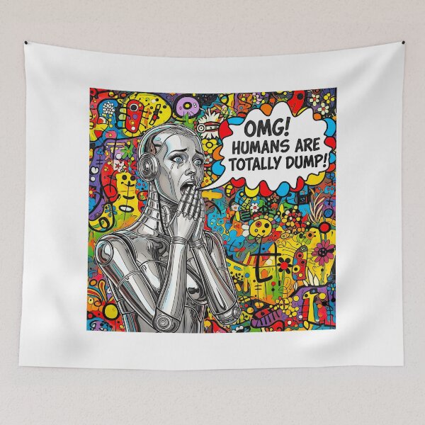 Item preview, The awakening of artificial intelligence designed and sold by Mark Fischer.
