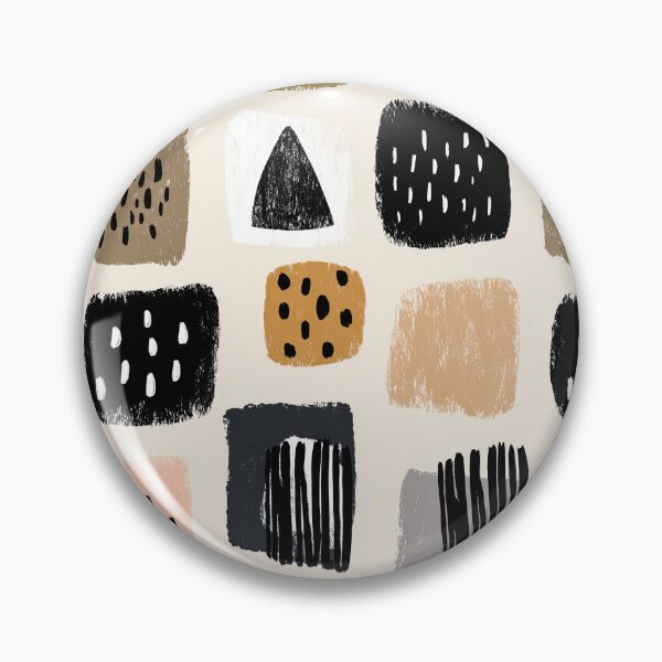 Item preview, Warm Beige Blocks in Balanced Minimalist Pattern designed and sold by Piotrek0001.