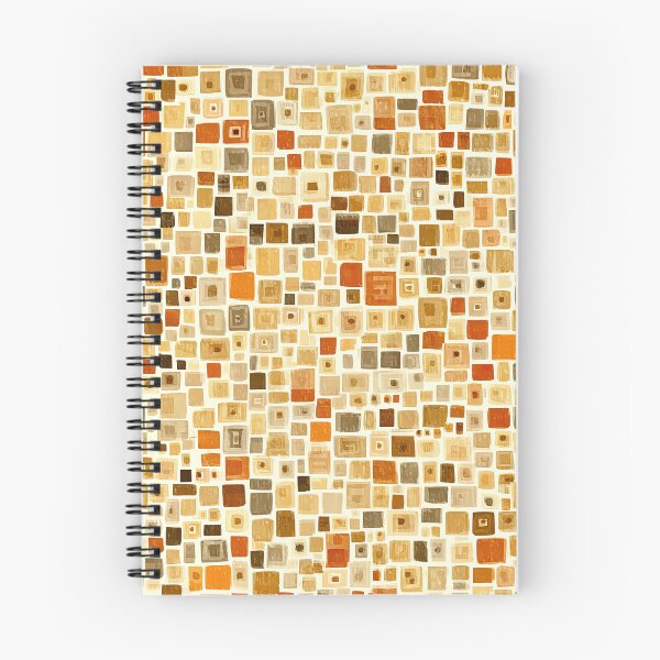 Item preview, Organic Japandi Grid with Warm Modern Shapes designed and sold by Piotrek0001.