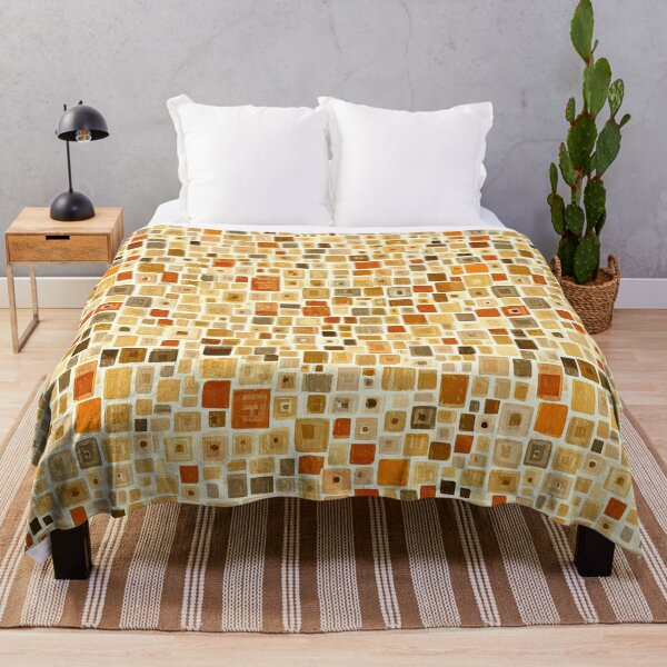 Item preview, Organic Japandi Grid with Warm Modern Shapes designed and sold by Piotrek0001.