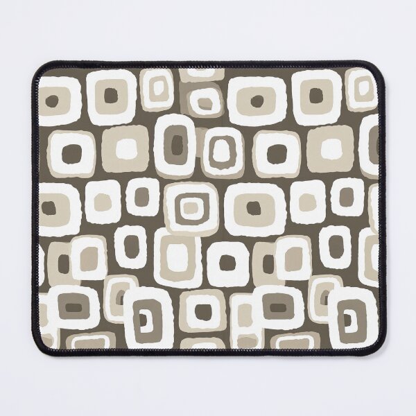 Item preview, Modern Japandi Squares with Soft Earthy Colors designed and sold by Piotrek0001.