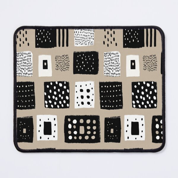 Item preview, Clean Beige Pattern with Japandi Inspired Shapes designed and sold by Piotrek0001.