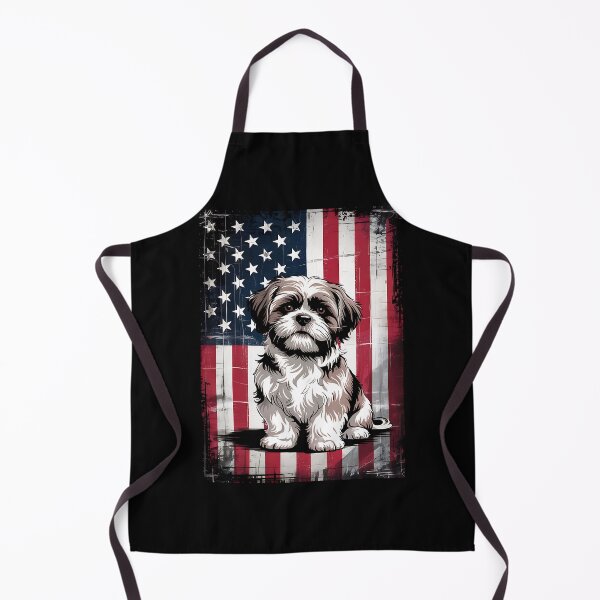 Item preview, Shih Tzu Dog Dad 4th of July Patriotic USA Independence Day designed and sold by BakeryDozen.