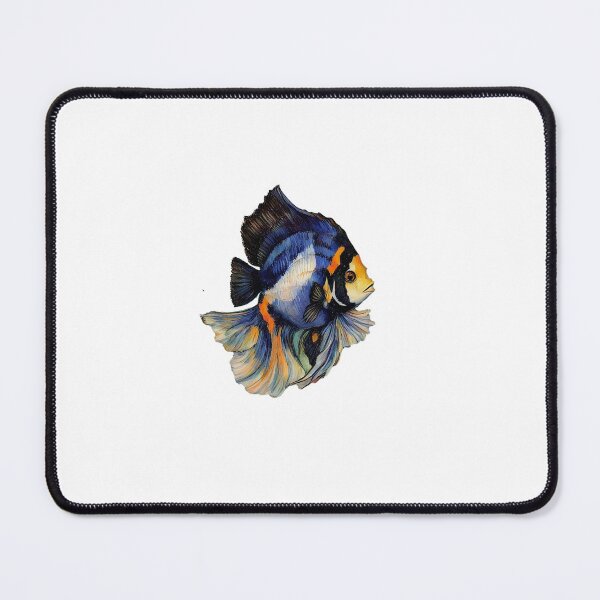 Item preview, Vibrant Blue Fantasy Fish designed and sold by Umami-Kook.