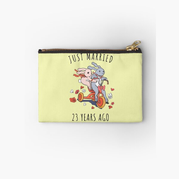 Item preview, Just Married 23 Years Ago - 23rd Anniversary Couple Bunnies Tee, Phone Cases And Other Gifts designed and sold by MemWear.