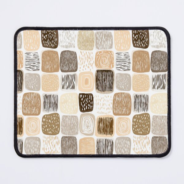 Item preview, Japandi Influence with Beige Square Repetition designed and sold by Piotrek0001.