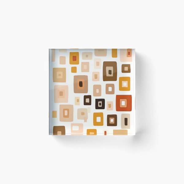 Item preview, Warm Beige Geometry for Japandi Interior Style designed and sold by Piotrek0001.