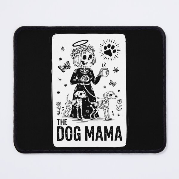 Item preview, The Dog Mama Tarot Card Pet Lover Happy Mother's Day designed and sold by BakeryDozen.