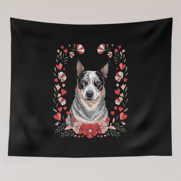 Item preview, Valentine's Day Rat Terrier Dog designed and sold by BakeryDozen.