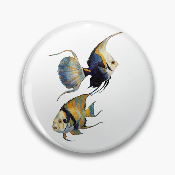 Item preview, Vibrant Blue Fantasy Fish designed and sold by Umami-Kook.