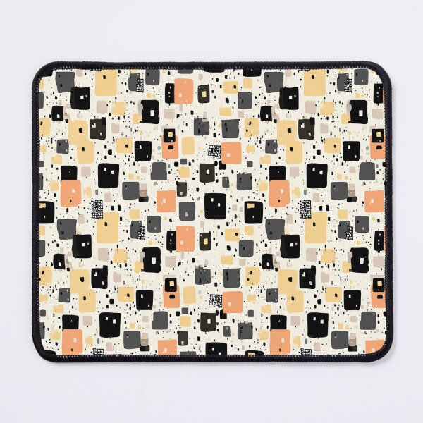 Item preview, Soft Beige Squares with Japandi Natural Order designed and sold by Piotrek0001.