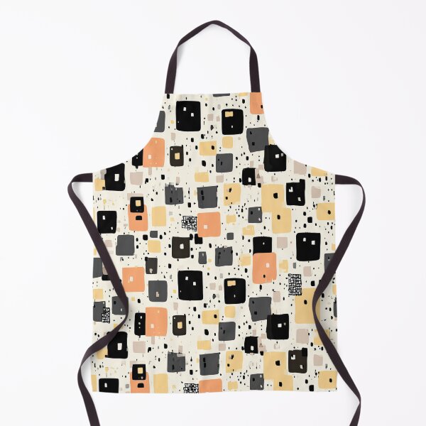 Item preview, Soft Beige Squares with Japandi Natural Order designed and sold by Piotrek0001.