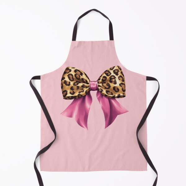 Item preview, Pink and Brown Cheetah Satin Bow – Cute Animal Print Glam designed and sold by EmeraldeaArt.