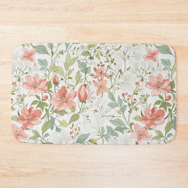 Item preview, Continuous Floral Pattern designed and sold by CoolPixels.
