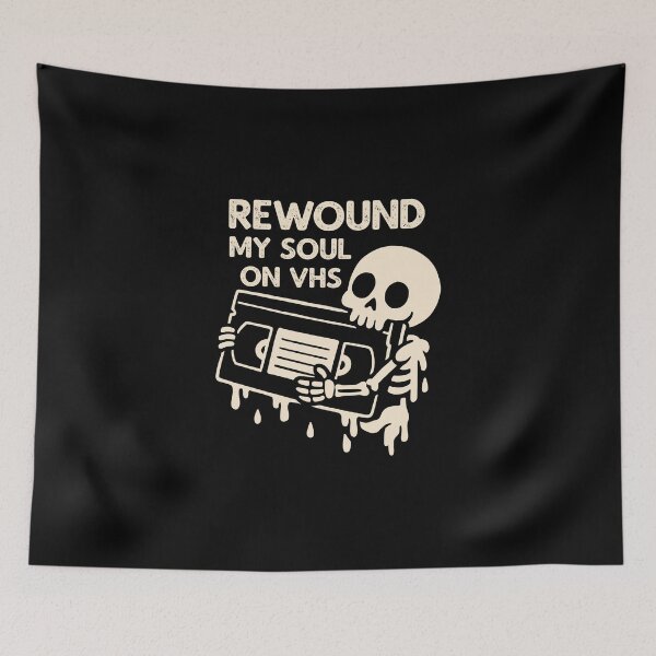 Item preview, Rewound my Soul on VHS designed and sold by Mrs-Awful.