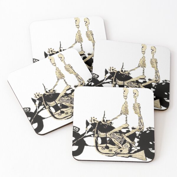Item preview, Skeletons on motorbike designed and sold by Boylesclothing.