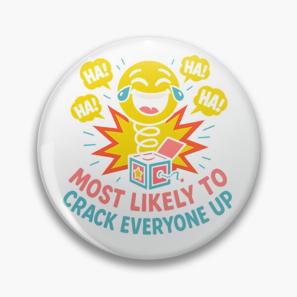 Item preview, Most likely to crack everyone up designed and sold by PixeledCraft.