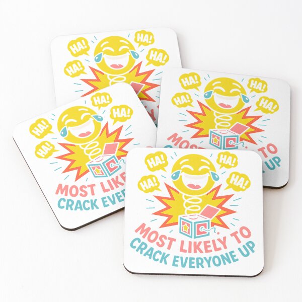 Item preview, Most likely to crack everyone up designed and sold by PixeledCraft.