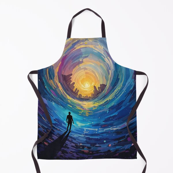 Item preview, Man Standing in Front of a Multicolor Universe Nebula designed and sold by Erlin Rudho.