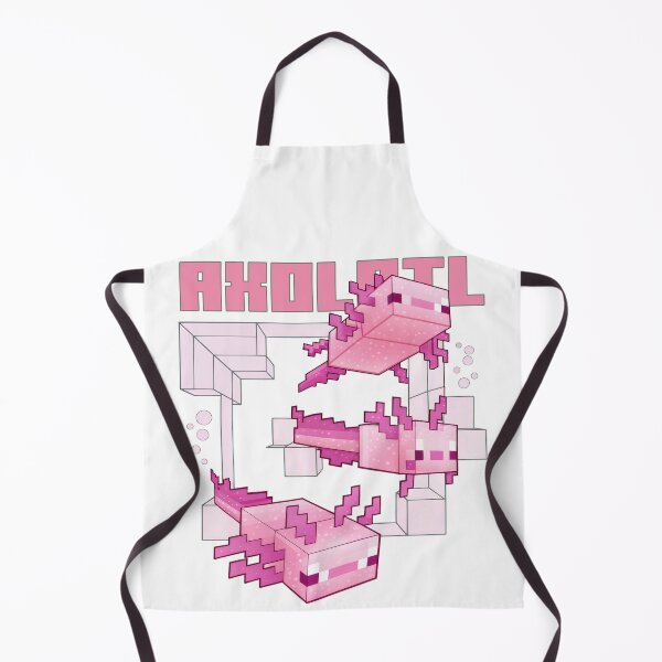 Item preview, Cute Pixel Axolotl – Pink Underwater Creature designed and sold by JayceTucker89.