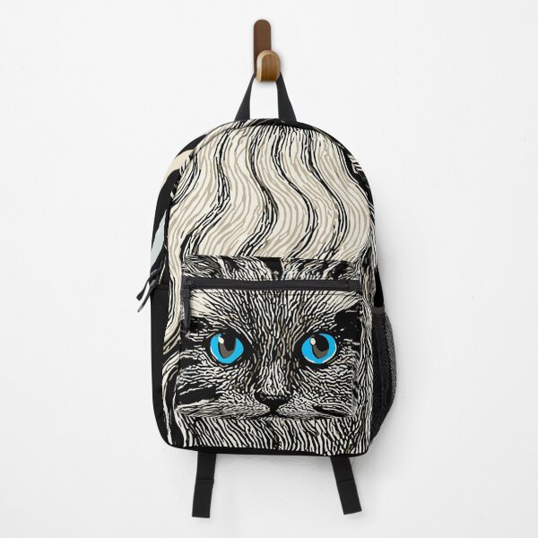 Item preview, Hypnotic Ragdoll Cat with Bright Blue Eyes designed and sold by SeoulInkSoul.