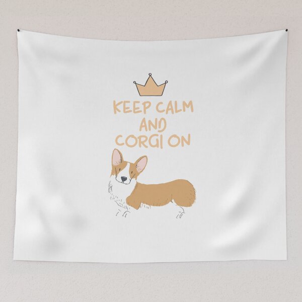 Item preview, Keep Calm And Corgi On designed and sold by UtArt.