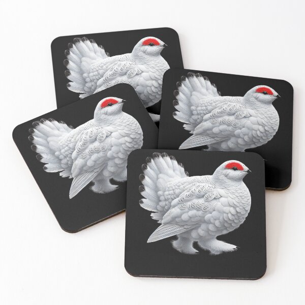 Item preview, Rock Ptarmigan Arctic Bird Lover Birding designed and sold by Kimberley King Art  King Art.