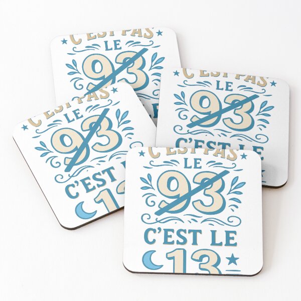 Item preview, It's not 93, it's Marseille, 13 designed and sold by Kam2design.