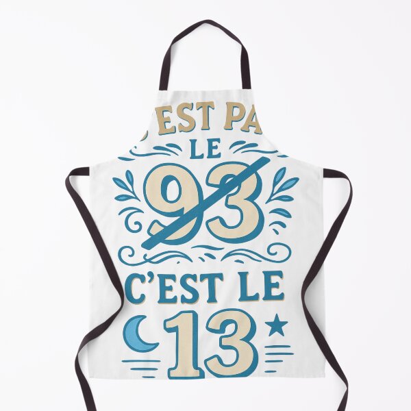 Item preview, It's not 93, it's Marseille, 13 designed and sold by Kam2design.
