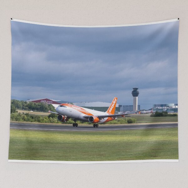 Item preview, MAN to CDG easyJet Airbus A320-214 G-EZTV designed and sold by Skyframe Aviation.