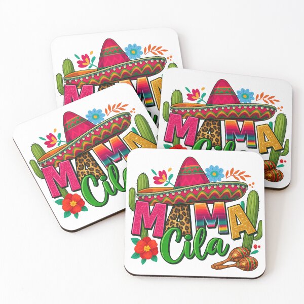 Item preview, Mama Cila Sombrero Fiesta Design – Colorful Mexican Party Vibes designed and sold by CharisCreatives.