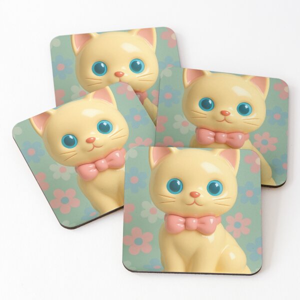 Item preview, retro toy figure, cat designed and sold by Mauswohn.
