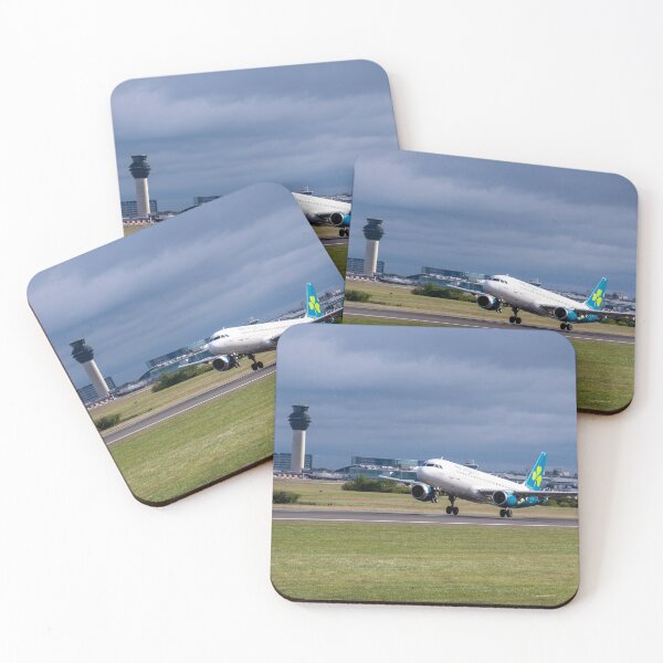 Item preview, MAN to DUB Aer Lingus Airbus A320-214 EI-DVL designed and sold by Skyframe Aviation.