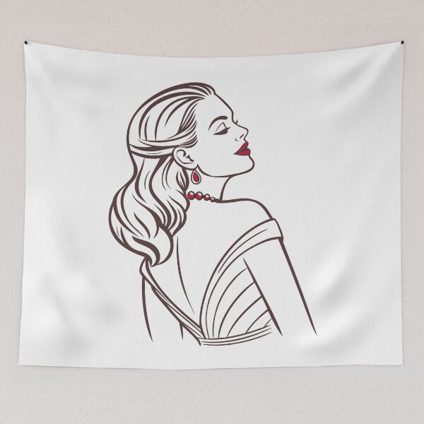 Item preview, Elegant Silhouette Inspired by Jennifer Lopez designed and sold by JayceTucker89.