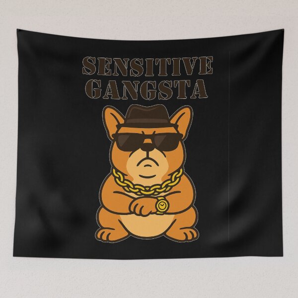 Item preview, Sensitive Gangsta designed and sold by A-Szczesniak.