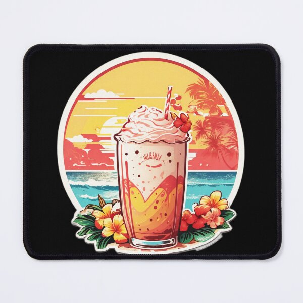 Item preview, Tasty Milkshake on a Hawaiian Beach at Sunset designed and sold by NautiChic.