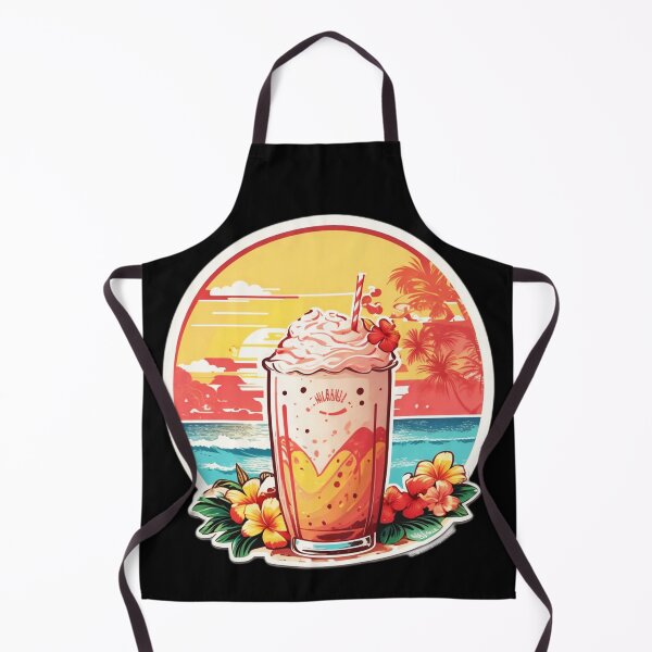 Item preview, Tasty Milkshake on a Hawaiian Beach at Sunset designed and sold by NautiChic.