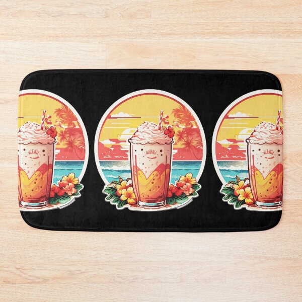 Item preview, Tasty Milkshake on a Hawaiian Beach at Sunset designed and sold by NautiChic.