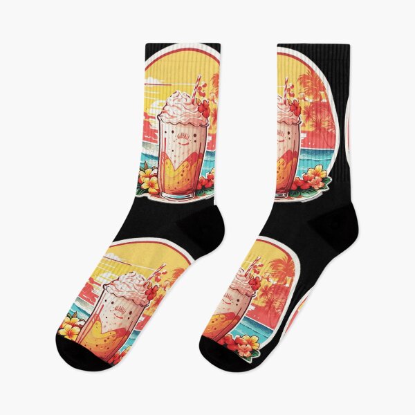 Item preview, Tasty Milkshake on a Hawaiian Beach at Sunset designed and sold by NautiChic.