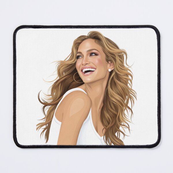 Item preview, Jennifer Lopez Inspired Radiant Smile Portrait designed and sold by JayceTucker89.