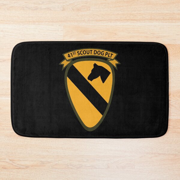 Item preview, Army - 41st  Scout Dog Platoon 1st Cav wo Txt designed and sold by Military Insignia Products.
