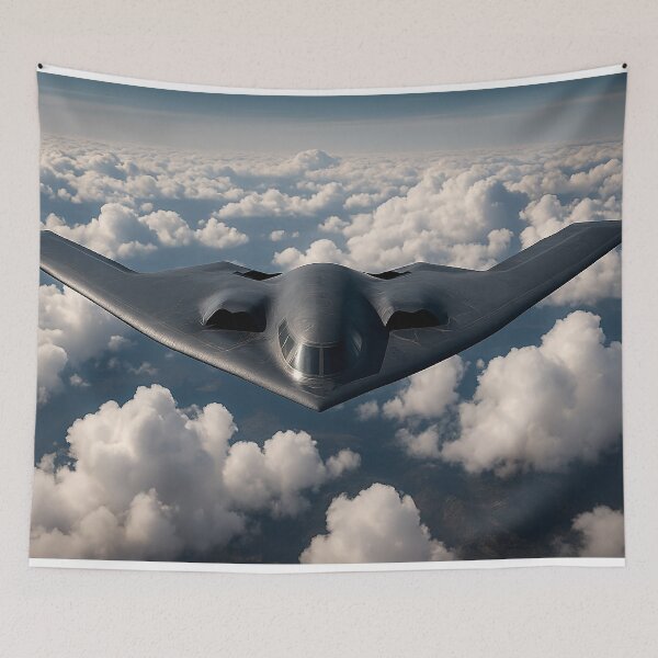 Item preview, B-2 Spirit Stealth Bomber Above the Clouds designed and sold by Skyframe Aviation.