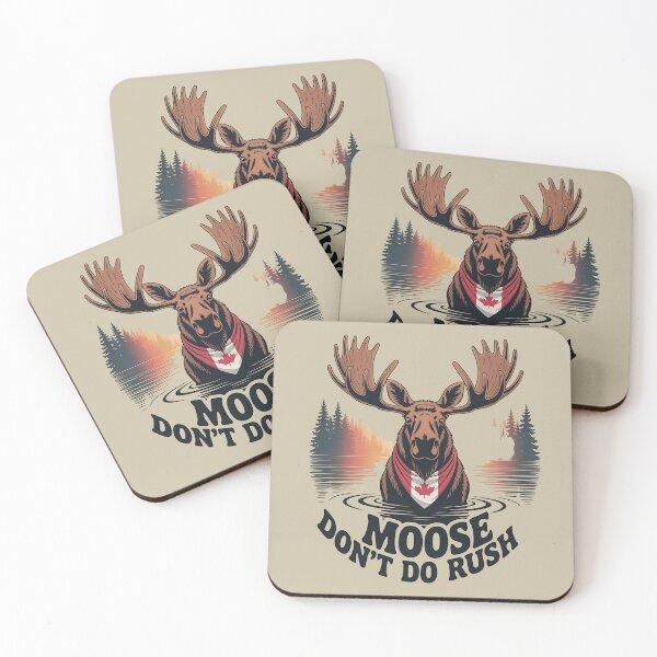 Item preview, Moose don't do rush - Life is better with a moose - Don't moose with me - Canadian moose - Alaskan moose designed and sold by JansenGS.